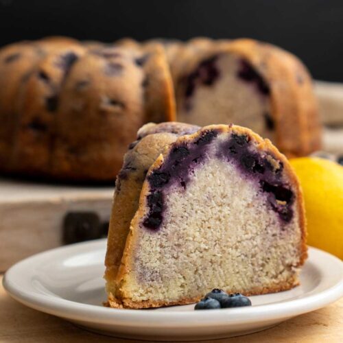 Lemon Blueberry Coffee Cake