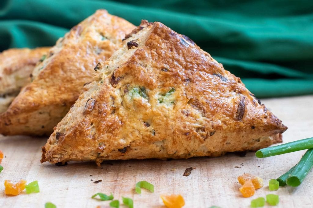 Apricot Gorgonzola Scone