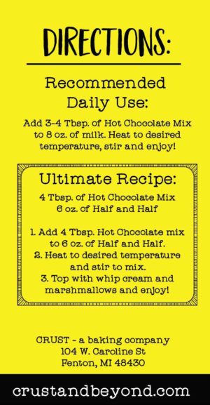 CRUST Hot Chocolate Kit
