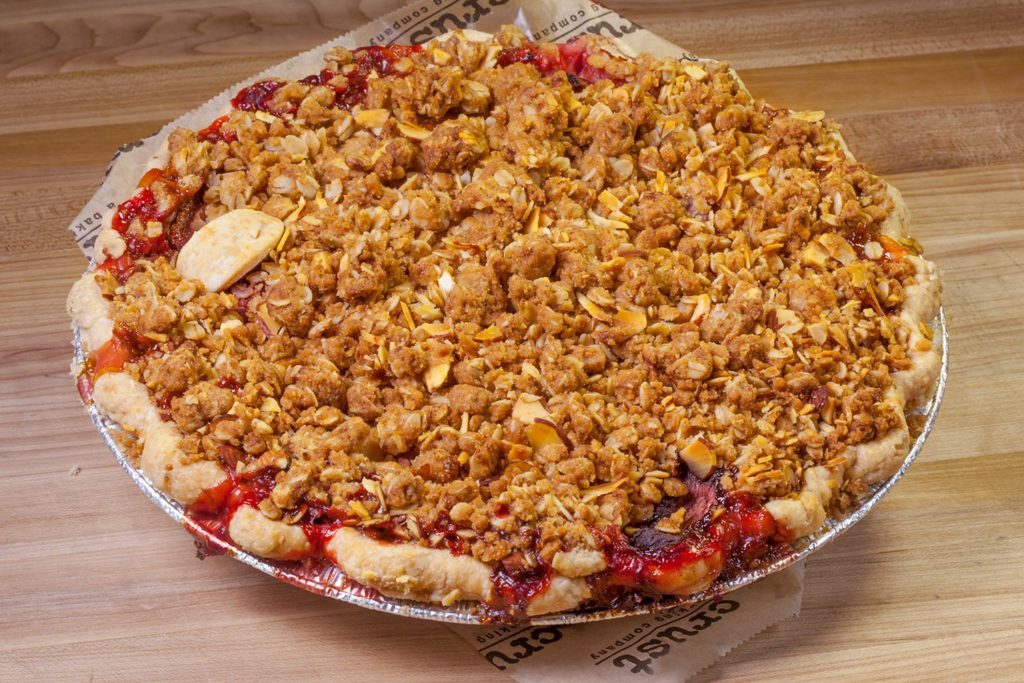 CRUST Fenton Mi Bakery Cherry Crumb Pie 2