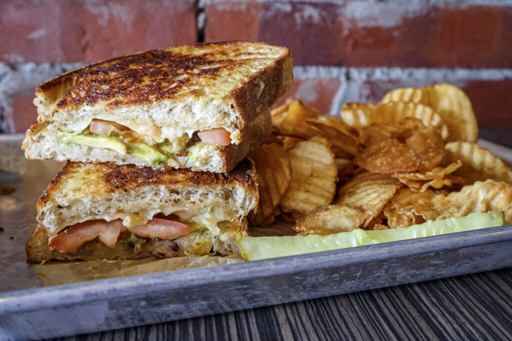 Grilled Cheese of the Month:  Boursin Bacon Grilled Cheese