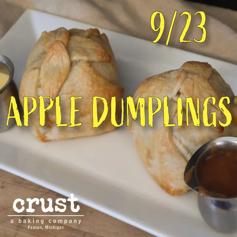 CRUST Apple Dumplings Class