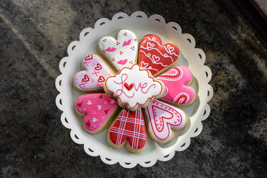 Valentine’s Day Cookie Platter