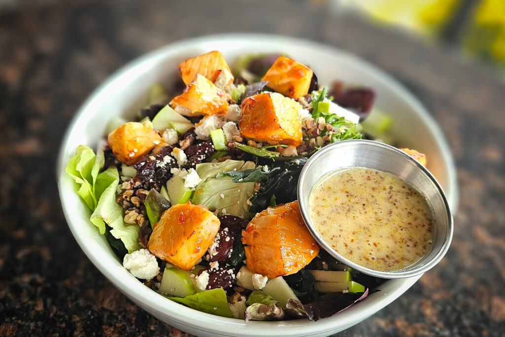 Sweet Heat Salmon Salad