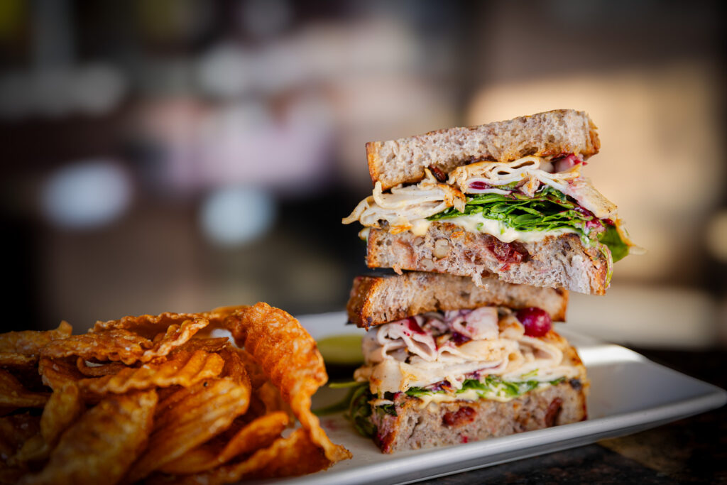 Smoked Turkey & Brie Sandwich