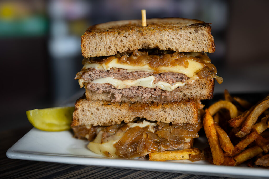 Swiss Patty Melt