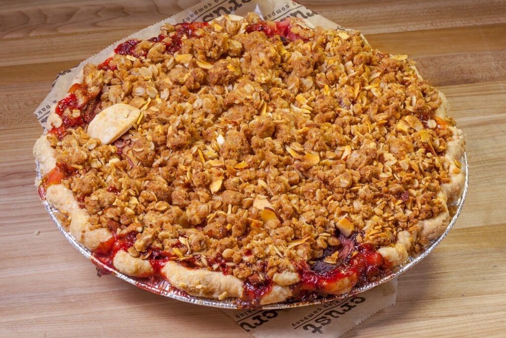 Cherry Crumb Pie
