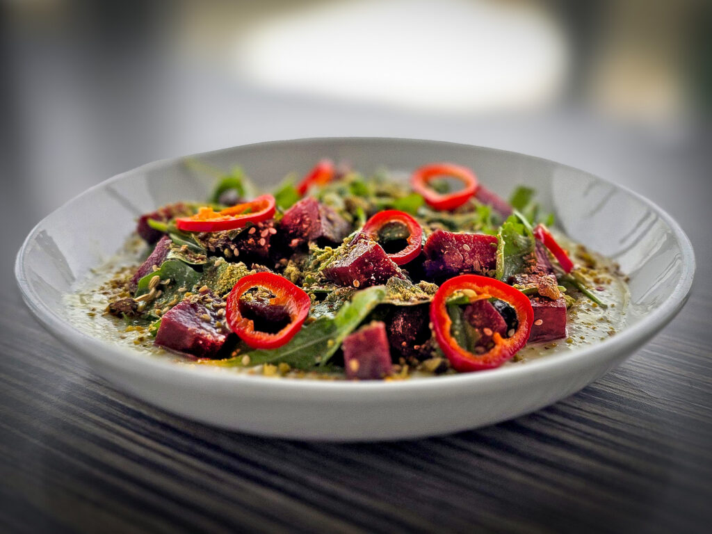 Roasted Beet & Feta Salad
