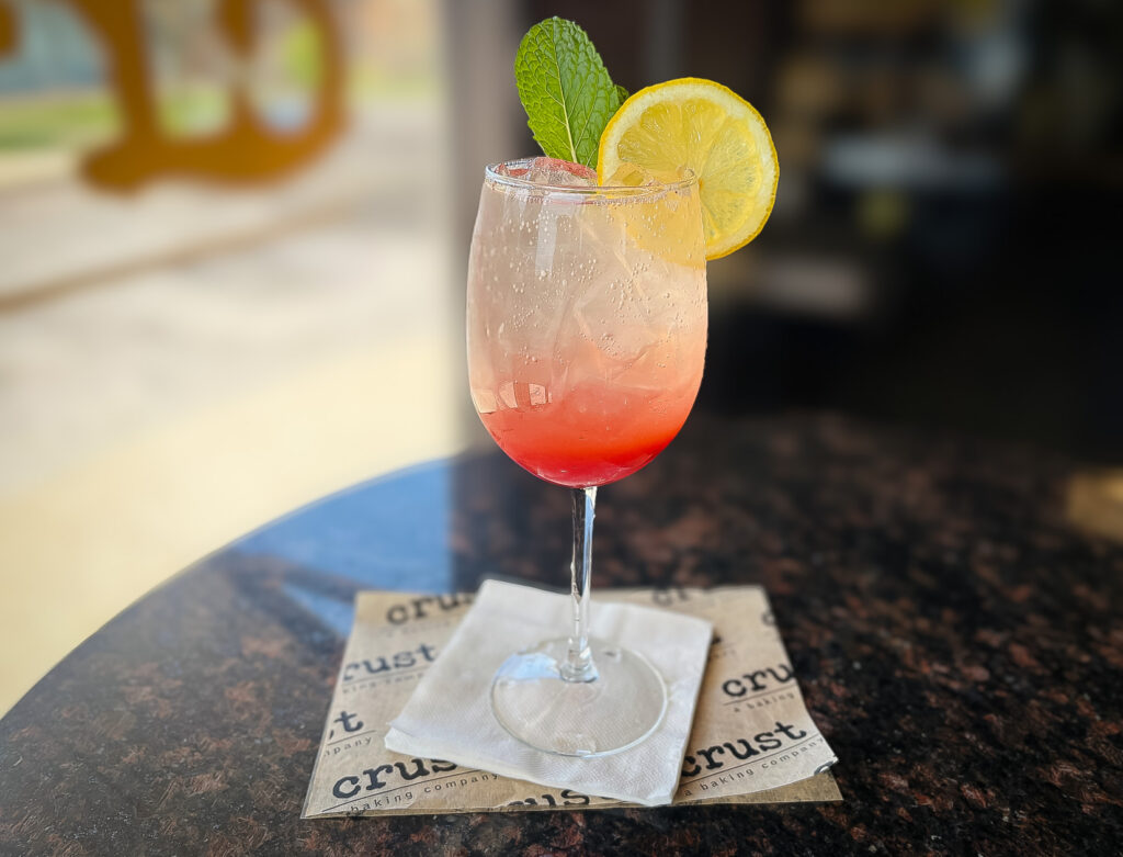 Strawberry Limoncello Spritz